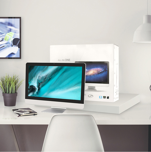 Custom Capacitive Touch Screen 18.5 21.5 23.6 27 Inch Desktop Computer Gaming All in One Pc with Ssd
