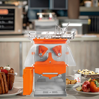 Commerciële Roestvrijstalen Oranje Juicer 370W Sap Extractor Met Bescherming Tegen Oververhitting Populair Nieuw Ontwerp Aantrekkelijk Efficiënt