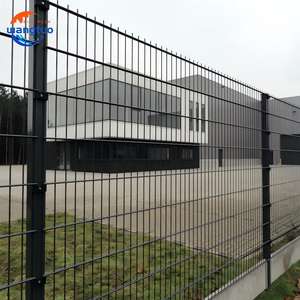 Clôture <span class=keywords><strong>2D</strong></span> enduite de poudre facile à assembler Clôture en treillis métallique à double tige 656 Panneaux et portes de clôture galvanisés à 868 mailles - Product Image 6