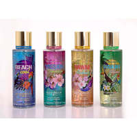 Brume corporelle longue durée écologique Scenabella Designer 250ml, parfum féminin aux senteurs fruitées et florales, vente en gros OEM ODM