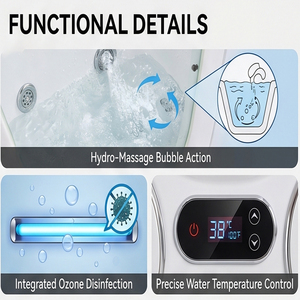 Baignoire <span class=keywords><strong>Spa</strong></span> Médicale Vétérinaire en Acrylique pour la Récupération des Allergies Dermatologiques Thérapeutiques - Product Image 4