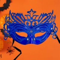 Masque de fête de mascarade vénitienne pour adultes et enfants Patch pour les yeux Accessoires de performance pour les décorations d'anniversaire et d'Halloween