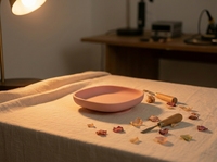 Produits écologiques pour bébés et nouveau-nés, vente directe d'usine, non toxiques, assiettes carrées modernes pour enfants, compatibles lave-vaisselle