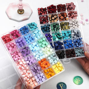 Cire à cacheter HAOYINXIANG style quadrillé avec impression en relief, plusieurs couleurs, livraison rapide du fabricant - Product Image 3