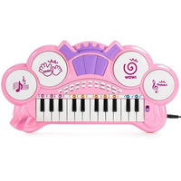 Piano de Juguete Educativo de 24 Teclas para Niños, Material ABS, Hecho en China, para Niños de 2 a 4 Años