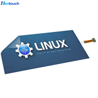 Layar Sentuh Kapasitif Interaktif Baru 27 Inci, Foil Proyeksi USB, Foil Sentuh Transparan untuk Bisnis, untuk Windows 7/8/XP/Linux 5V