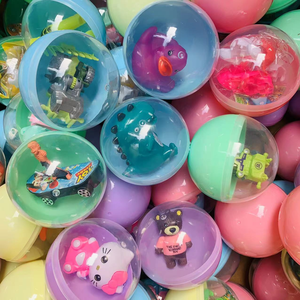 Máquina Gashapon de plástico de 75mm clásica para juguete de bola de cáscara de huevo y opción de regalo para entretenimiento - Product Image 4
