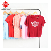 Ropa Usada Hissen al Por Mayor por Kilo, Crop Top de Talla Grande para Mujer, Ropa de Marca Usada de Paca Americana