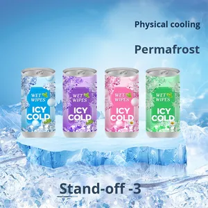 Lingettes Rafraîchissantes Mentholées Nettoyantes <span class=keywords><strong>Visage</strong></span> Anti-Excès de Sébum – Format Voyage Portable (30 Lingettes) pour Adultes - Product Image 5