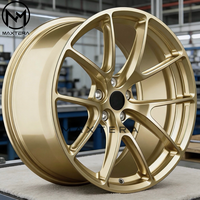 Rines Maxtera Forjados Estilo VS5RX para Autos de Pasajeros, para Porsche, BMW, Corvette, Camaro, Mustang, GT-R, 350Z, 370Z, Supra 86, Aleación