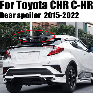 Aileron de toit modifié, pièce de rechange pour becquet arrière, séparateur, déflecteur, lèvre de coffre pour TOYOTA CHR C-HR 2015-2022, accessoires de kit carrosserie - Product Image 1