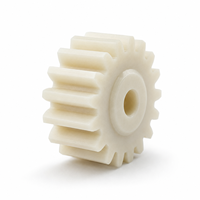 Engrenage de précision OEM PA66 usiné CNC avec résistance à l'usure pour équipement d'automatisation industrielle