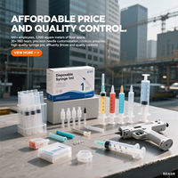 Prix usine Kama Seringue 10ml Avec Aiguille D'alimentation 60ml Automatique Bouchon D'injection Tube Colostrum Seringue Jetable