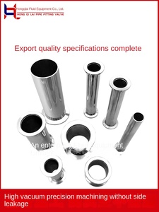 KF10 KF16 KF25 KF40 KF50 нержавеющая сталь 304 316 санитарный тройной зажим наконечник NPT нить полированное масло NW вакуумные фитинги для труб - Product Image 5