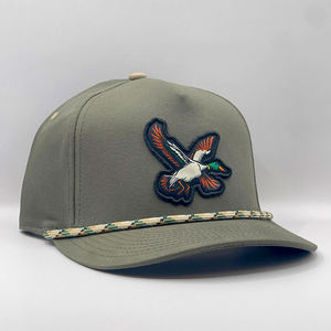 Two Tone 5 Panel Baseball <b>Cap</b> Custom Embroidery Logo Vintage Suede Brim Structured Sports Hat Unisex <b>Blank</b> <b>Cap</b> - Product Image 4