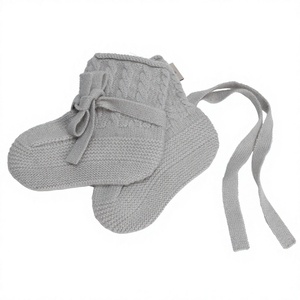 Calcetines de Cachemira 100% para Bebé, Tejidos, Color Gris Sólido, Gruesos, de Algodón, Invernales, Casuales, Transpirables, para Recién Nacidos - Product Image 3