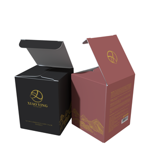 Custom Cosmetic Skin Care Product Paper Box Eco-Friendly Canned Face Cream Gift Box High-Quality Scented Candle Packaging Box
