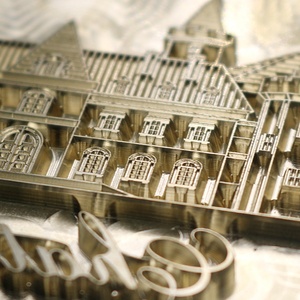 Placa de Estampado de Acero con Diseño de Diferentes Formas Personalizada al por Mayor, Molde en Relieve - Product Image 4