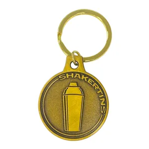 Colorful Zinc Alloy Metal Keychain Pendant Durable And Stylish Car Key Chain