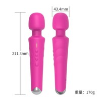 Masseur vibrant à 20 fréquences et 8 intensités, avec charge USB Type-C, autonomie de 4 heures, en silicone souple, étanche IPX7, pour stimulation clitoridienne