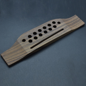 <span class=keywords><strong>Puente</strong></span> de Madera de Palisandro para Guitarra Acústica de 12 Cuerdas, Repuesto para Guitarra Folk, Piezas de Repuesto para Instrumentos, Venta al por Mayor - Product Image 3