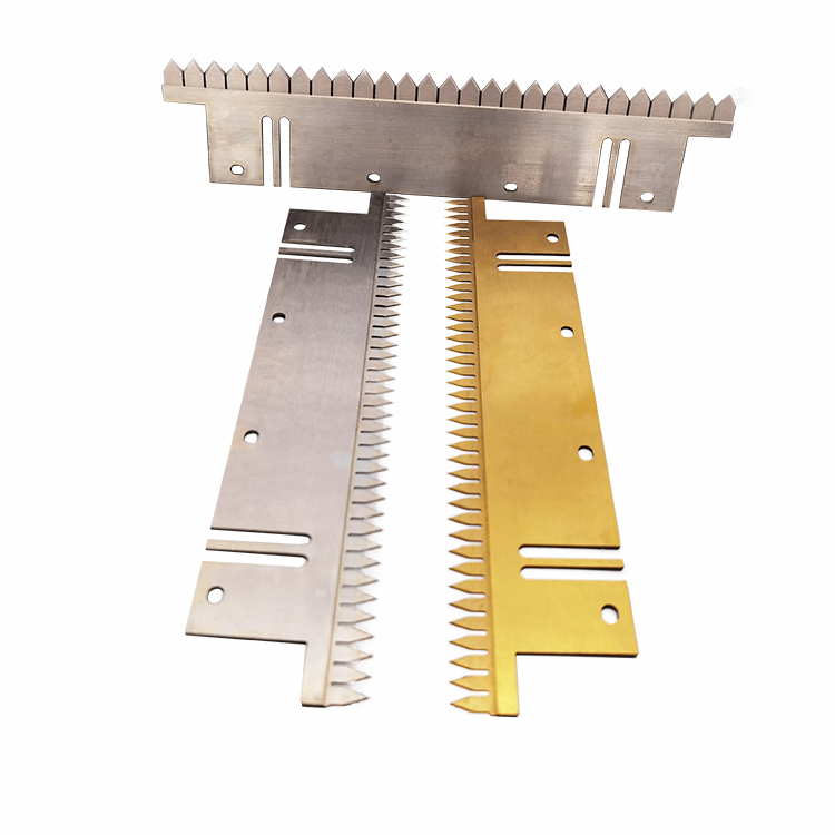 Поли Заводской OEM изготовленный на заказ кофе Саше/лезвие для продольной резки мешков/упаковочная машина для упаковки подушек нож зубчатое лезвие