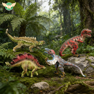 Juguetes de Dinosaurios Realistas Surtidos al por Mayor: Modelos de Anquilosaurio, Giganotosaurio, Estegosaurio y Ornithomimus - Product Image 3