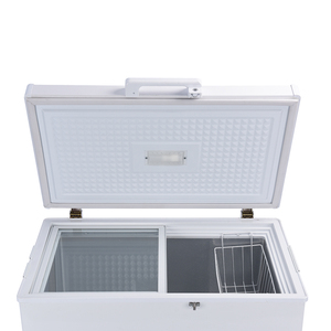 Nueva llegada 200L Single Door Top Open off Grid 12/24V DC Solar Chest Deep Freezer Refrigerador Panel solar y batería al aire libre - Product Image 5