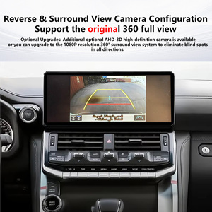 Penhui pour Toyota Land Cruiser 300 2022-2025 16+512GB Son cristallin Android 14 Lecteur DVD Radio de voiture Écran multimédia 12,3 pouces - Product Image 4