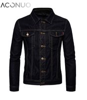 Veste en jean pour homme YAJIANUO 2022, taille personnalisée, coupe classique slim, avec logo sur le devant, veste en jean pour homme printemps