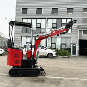 HIGHTOP EE. UU. Almacén 1000kg Máquina de excavación 1 tonelada Embolsadora pequeña Micro Excavadora Mini Excavadora - Product Image 4