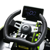 Go Karts Comerciales Pengxing con Motor Eléctrico sin Escobillas de 500W, Crazy Carts para Interiores con Velocidad Ajustable para Todas las Edades