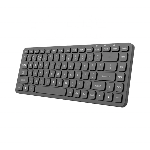 OEM 61 Keys Ultra Slim Silent USB Connection Office Wired Chocolate Keycap Keyboard Factory