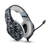 Onikuma K1B Camouflage Gaming Headset Casque Gamer Gamer avec micro pour Xbox One PC Mobile-Phone