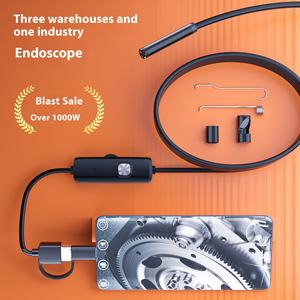 Endoscope industriel étanche 7mm HD tuyauterie endoscopie Type C <span class=keywords><strong>Mini</strong></span> caméra endoscope automobile <span class=keywords><strong>pour</strong></span> égout d'égout Android - Product Image 4