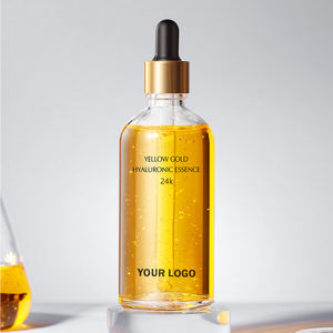 Oro de 24K para esencia hidratante, imprimación hidratante orgánica de <span class=keywords><strong>Aloe</strong></span> <span class=keywords><strong>Vera</strong></span>, cosméticos antienvejecimiento para la cara - Product Image 5