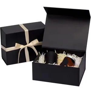 Scatola regalo <span class=keywords><strong>di</strong></span> lusso scatola magnetica chiusura scatola nera con chiusura magnetica coperchio per uomo accessori set gray board <span class=keywords><strong>pac</strong></span> - Product Image 1
