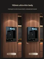 Dispensador de Agua Eléctrico Ultrafino de Acero Inoxidable Binpu Li, Frío y Caliente, Empotrado en la Pared, Purificador de Agua Potable Directo para Hotel
