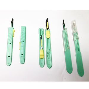 ORIENTMED ใบมีดผ่าตัดสแตนเลสแบบกําหนดเอง <span class=keywords><strong>Trocar</strong></span> ใบมีดเครื่องมือผ่าตัดแบบใช้แล้วทิ้งใบมีดผ่าตัดด้ามพลาสติก - Product Image 3