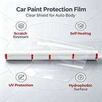 Film TPU transparent PPF pour peinture automobile, auto-réparant rapide, anti-jaunissement, anti-rayures, isolation UV
