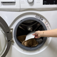 Lessive en feuilles ultra concentrée, formule végétale enzymatique hypoallergénique, sans bidons en plastique, écologique