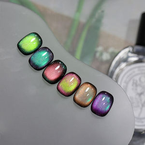 AILANUO Vernis à ongles gel œil de chat 6 couleurs Série Wormhole Transcendante - OEM/ODM Sans HEMA ni TPO Fournitures de manucure en gros - Product Image 3