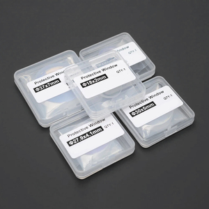 Ventanas Protectoras de Fibra Láser, Lentes de Diámetro 18/20/24.9/27.9/30/34/37 para Cabezales Láser WSX Precitec Raytools WSX Bodor HSG - Product Image 1