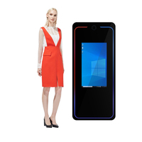 Miroir portable avec éclairage LED de 65 pouces, caméra tactile intelligente et compatible SLR, prix abordable, photomaton