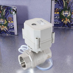 <strong>Mini</strong> Electric 3v-24v Motorized <strong>Ball</strong> <strong>Valve</strong> CWX-15N/Q 2-Way Water Control DN8-DN25 110v/220v 1 Year Warranty Support Customizable - Product Image 2