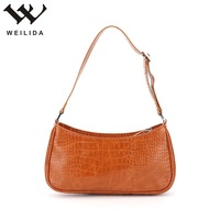 Sac à cosmétiques pour femmes, sacs à main tendance, produits de mode, fourniture directe d'usine, imperméable, motif crocodile, PU