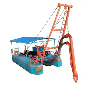 keda quality dual pump detachable floating jet dredger used for sand mud suction