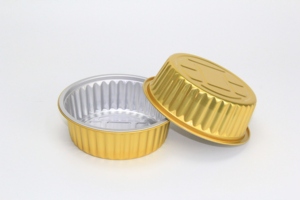 Dùng một lần 520ml nhôm lá cupcake wrapper với lá Nắp số lượng lớn PP <span class=keywords><strong>container</strong></span> cho Baking Bạc 520ml mỗi gói - Product Image 5