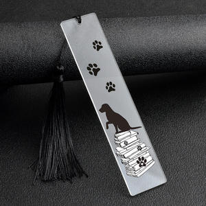 Meilleurs cadeaux Creative Pet Dog Tassel Tassel Signet Acrylique Couleur Impression Signet - Product Image 3