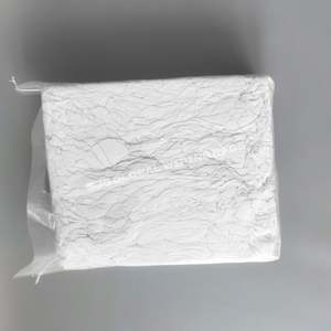 Trapos de Algodón Reciclado Blancos, 100% Algodón, Trapos de Sábanas de Algodón, Tela de Algodón Reciclado para Limpieza - Product Image 1